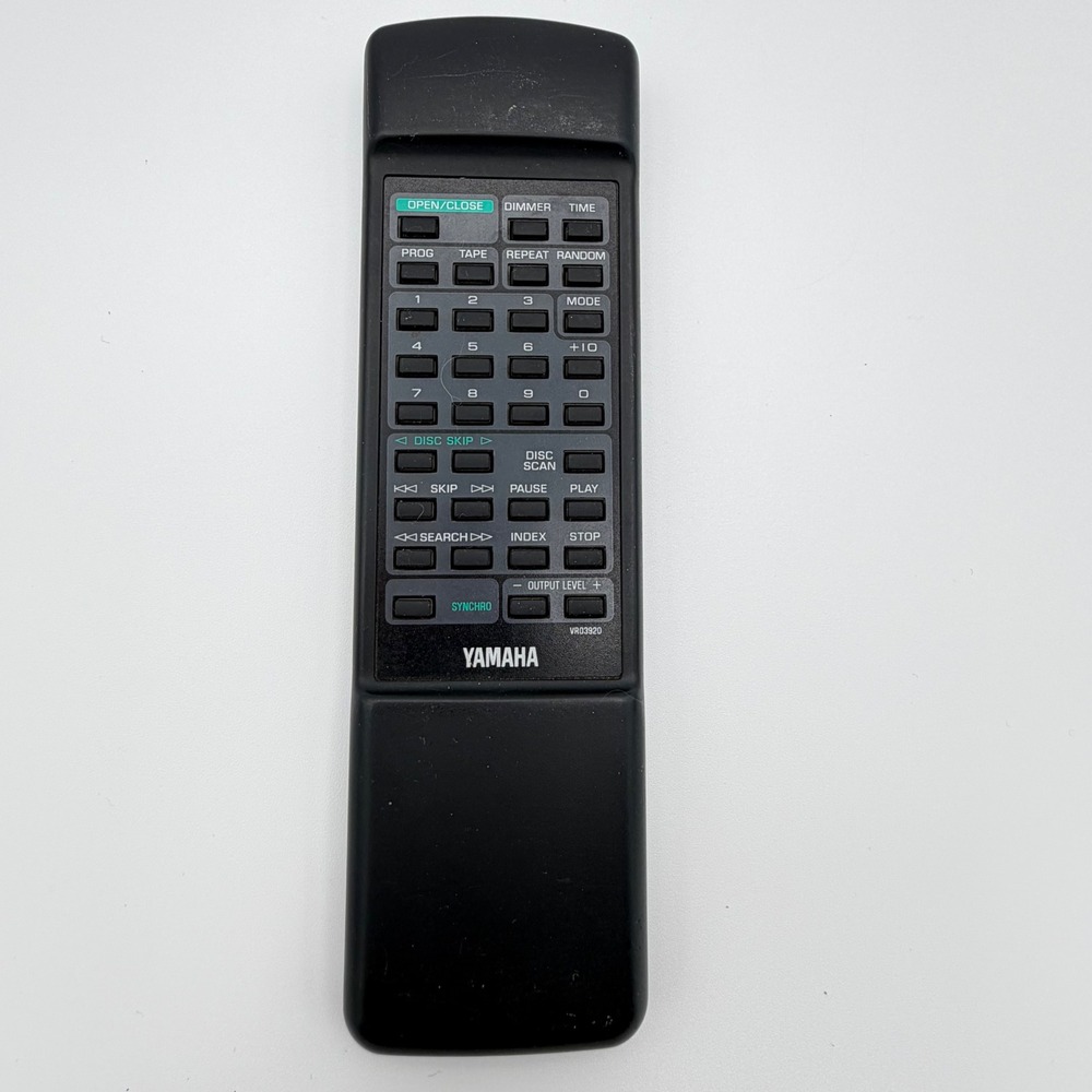 Yamaha VR03920 OEM CD Player Remote‎ Control Tested Working Replacement